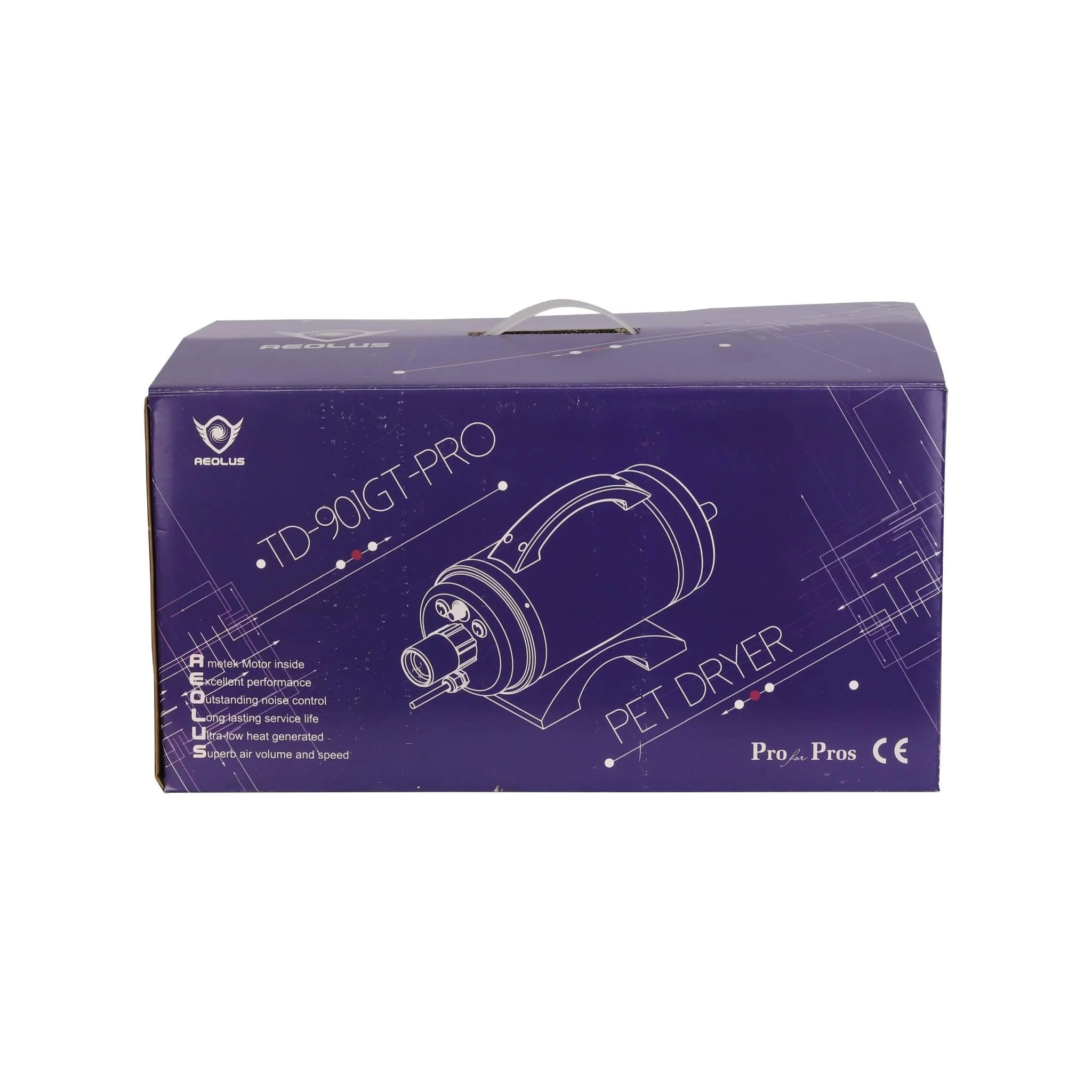 Aeolian Blaster Pro Ametek Single Motor Dryer (Blue) - Image 8