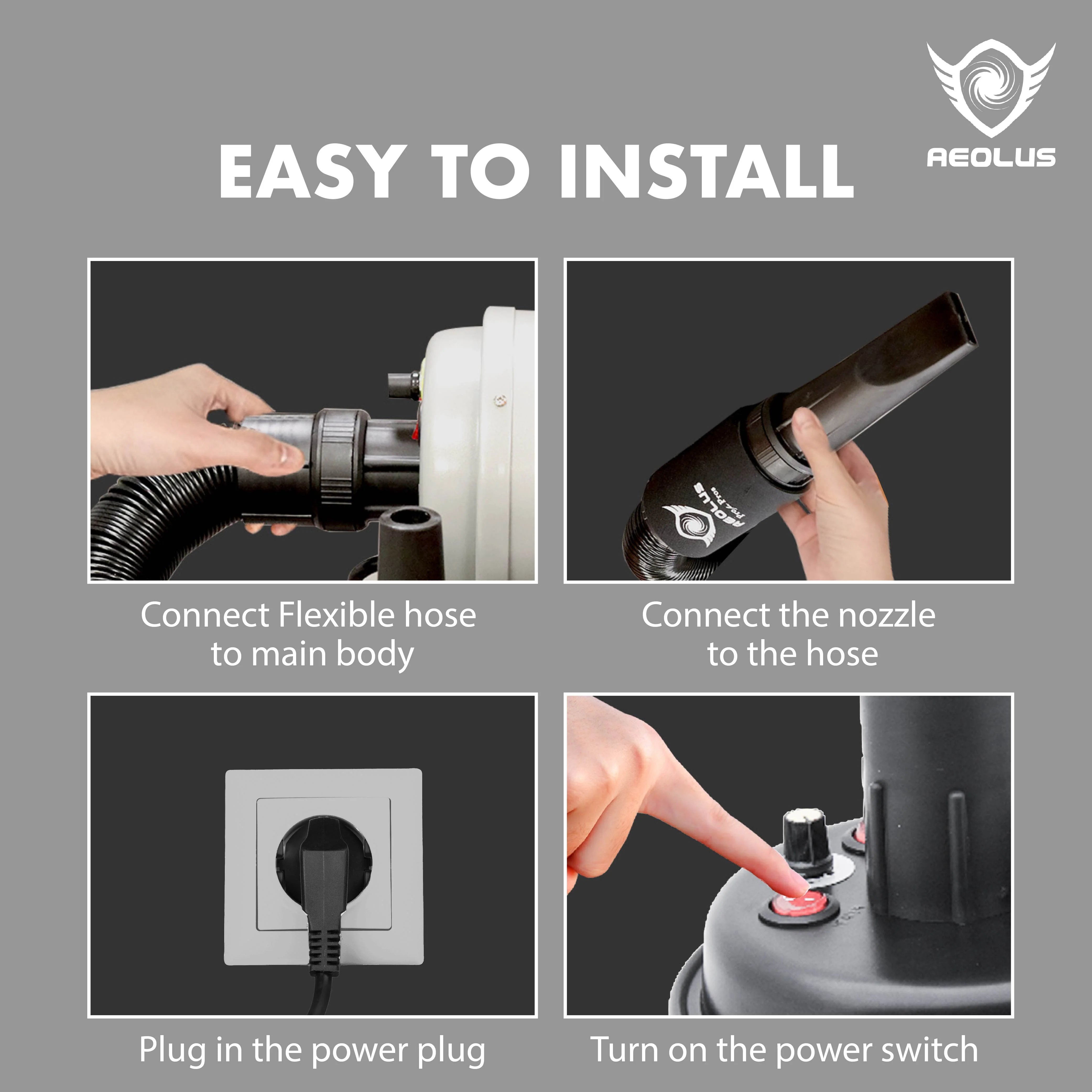 Aeolian Blaster Single Motor Pet Dryer - Image 3