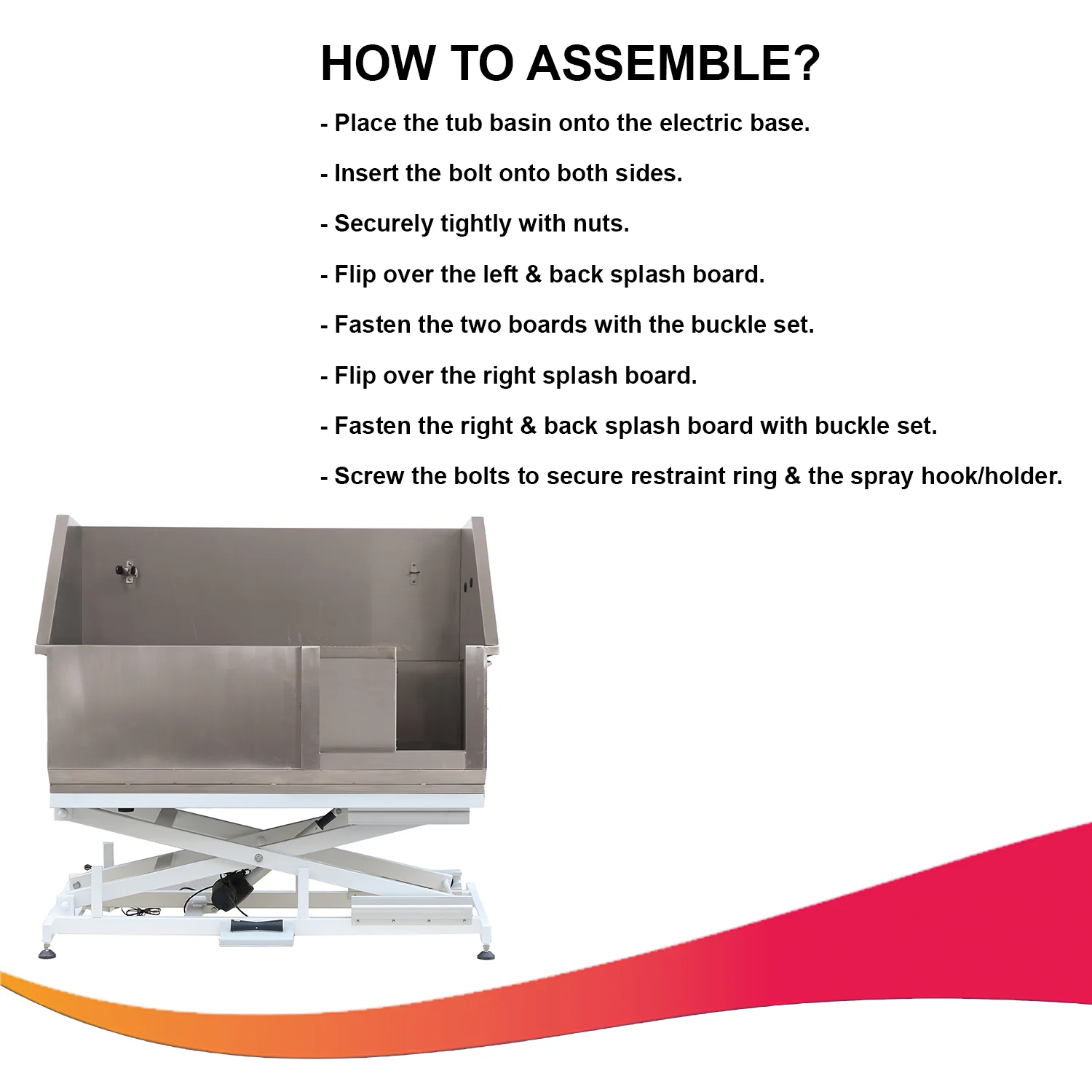 Nova Electric Bathing Tub with Sliding Door (Gray) - Image 7