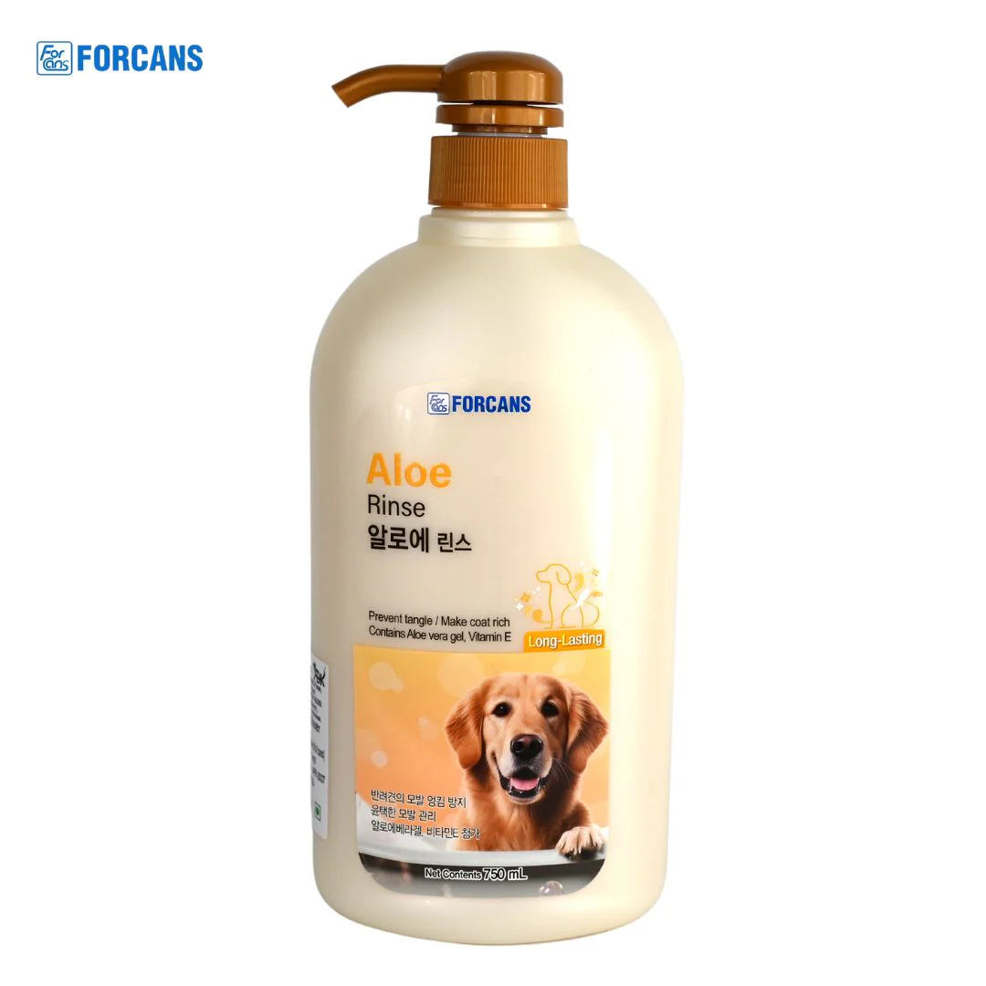 Forcans Aloe Rinse Dog Conditioner, 750 ml - Image 8