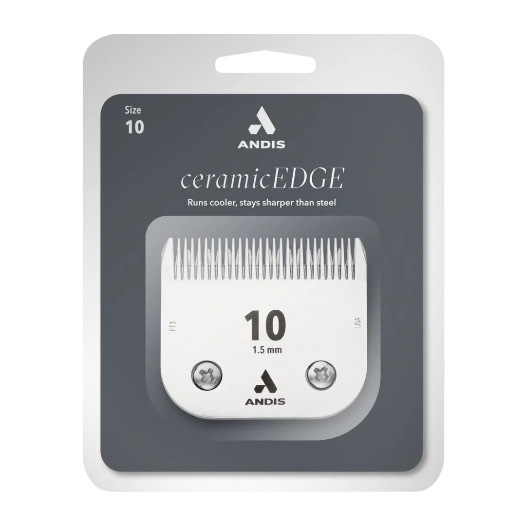 Andis Ceramic Edge Detachable Blade, Size 10 - Image 7