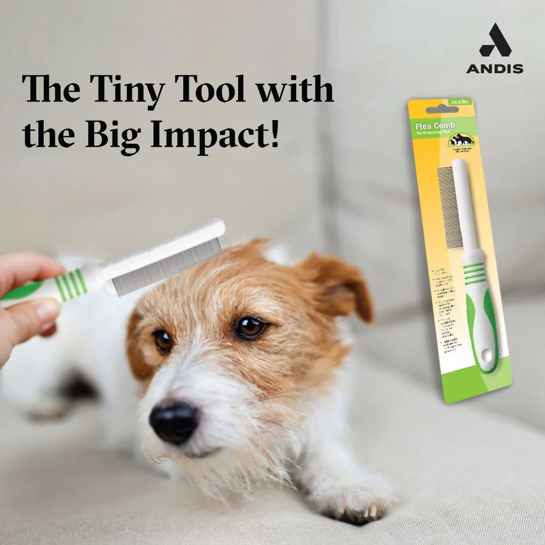 Andis Premium Flea Comb for Dogs and Cats - Image 5