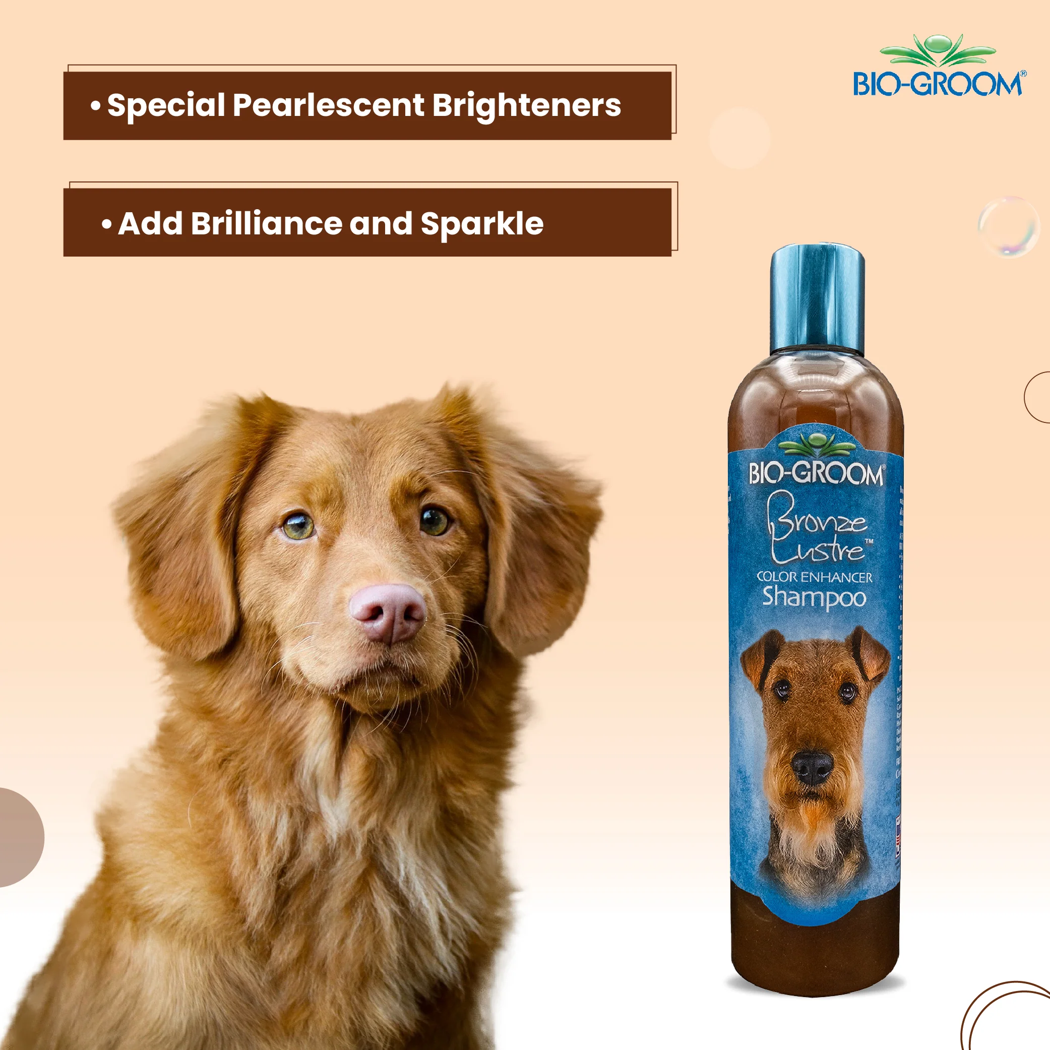 Bio-Groom Bronze Lustre Color Enhancing Dog Shampoo (355 ML) - Image 8