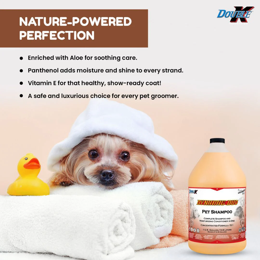 Double K Dynamic Duo Shampoo Gallon 3.8L - Image 4