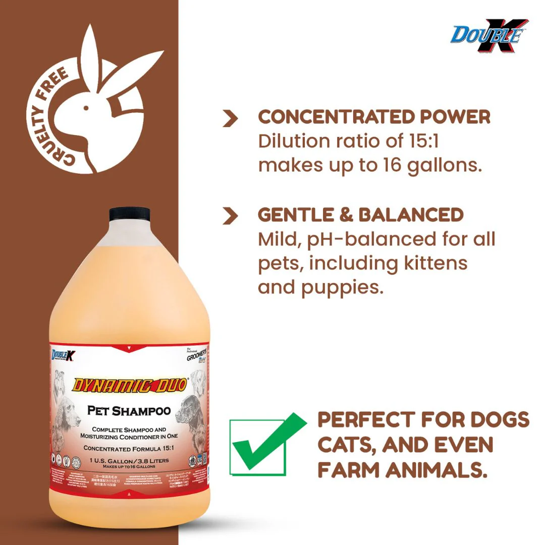 Double K Dynamic Duo Shampoo Gallon 3.8L - Image 5
