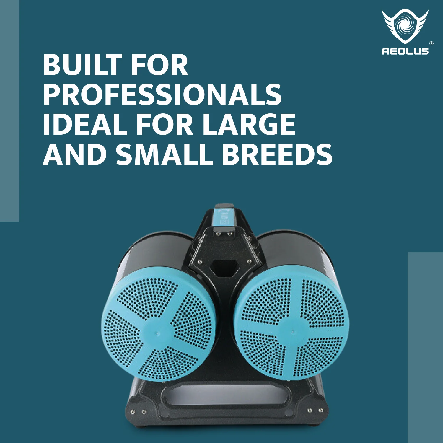 Aeolus Gemini Parallel Double Motor Pet Dryer - Image 6