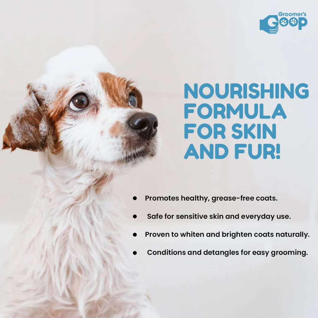 Groomers Goop Snow White Toning Shampoo, 473 ml - Image 7