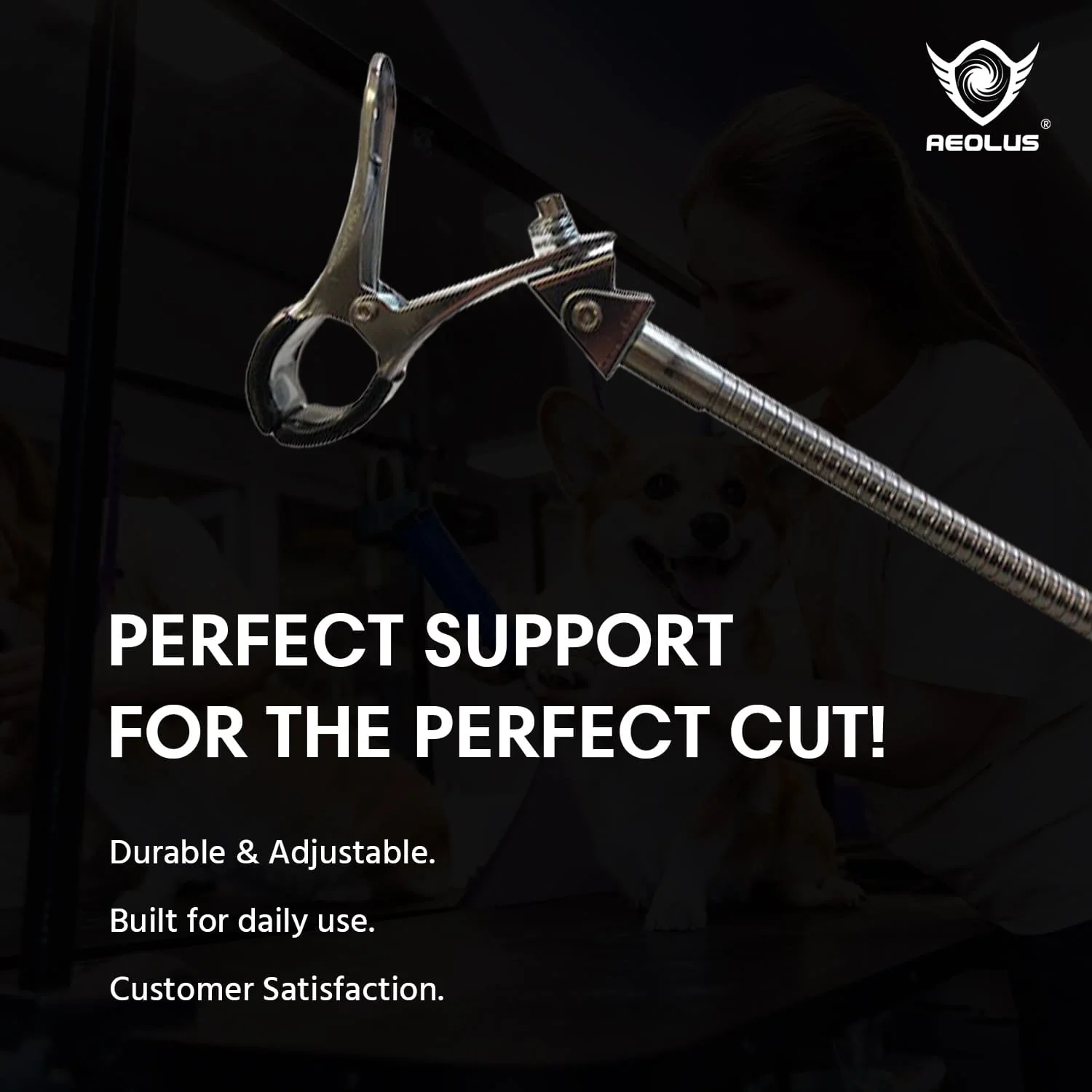 Groomer's Third Arm | Pet Grooming Arm - Image 3