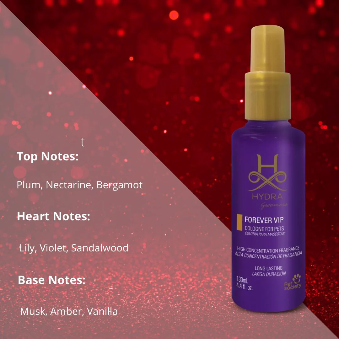 Hydra Groomers Forever VIP Long-lasting Pet Cologne (130 ml) - Image 6