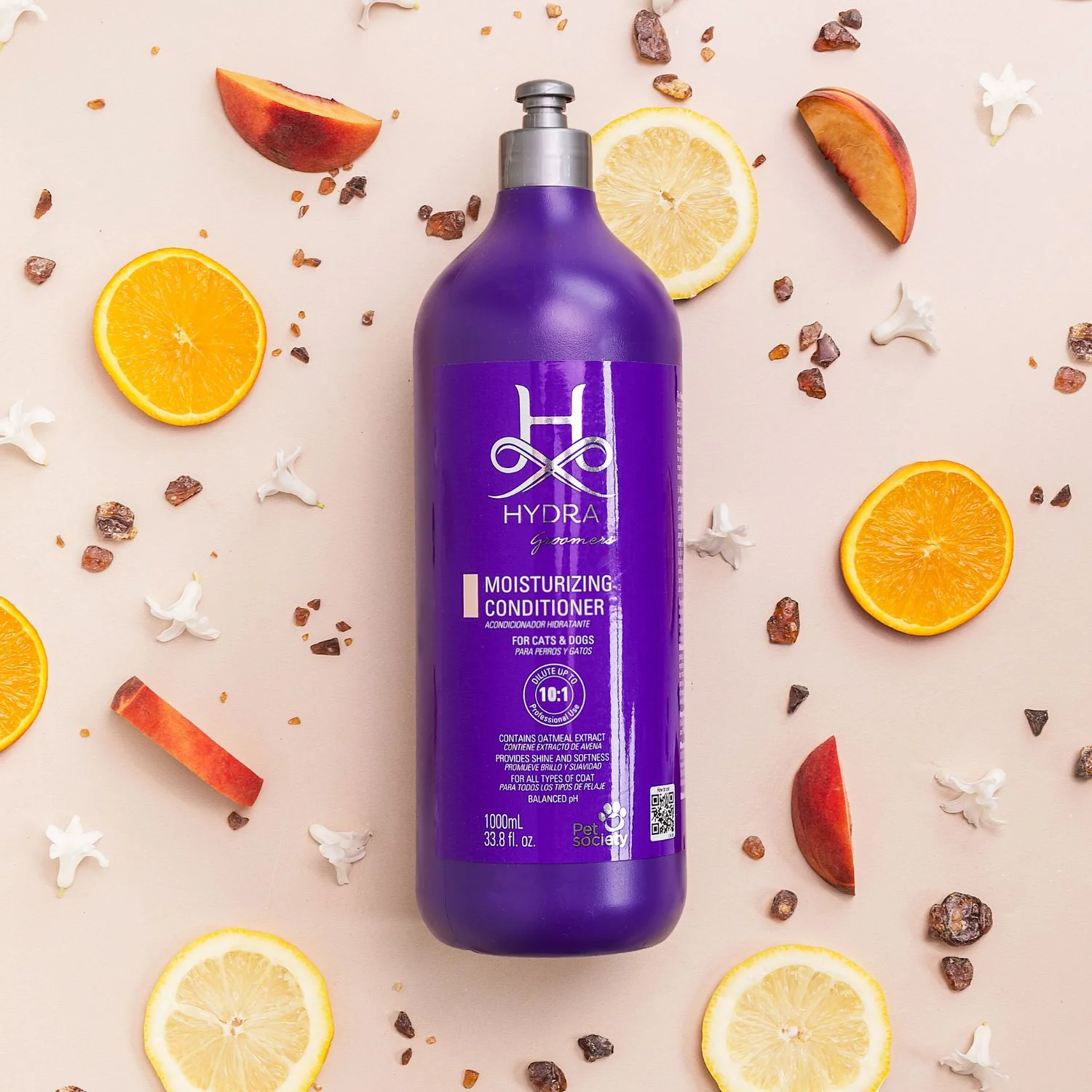 Hydra Groomers Moisturizing Conditioner for Cats and Dogs (1 L) - Image 3