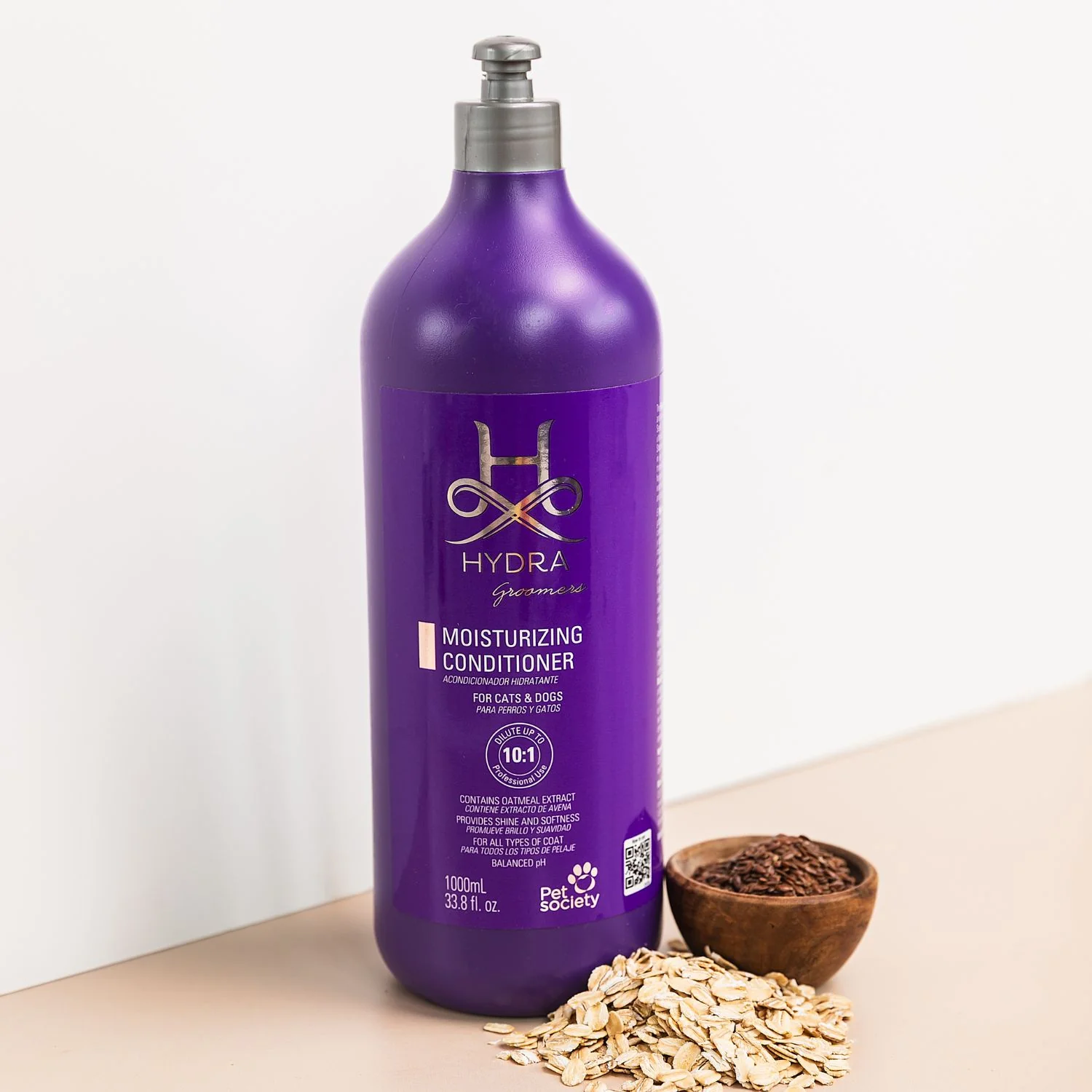 Hydra Groomers Moisturizing Conditioner for Cats and Dogs (1 L) - Image 6