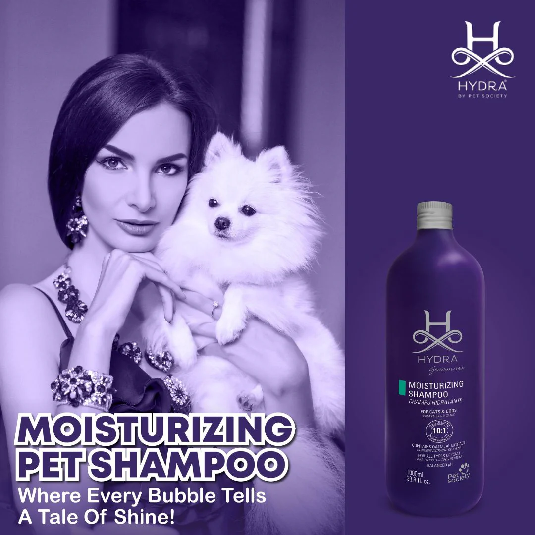 Hydra Groomers Moisturizing Shampoo for Cats & Dogs (1 L) - Image 7