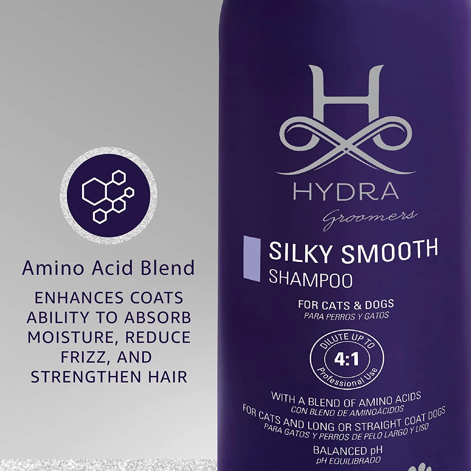 Hydra Groomers Silky Smooth Shampoo for Dogs & Cats (1 L) - Image 4