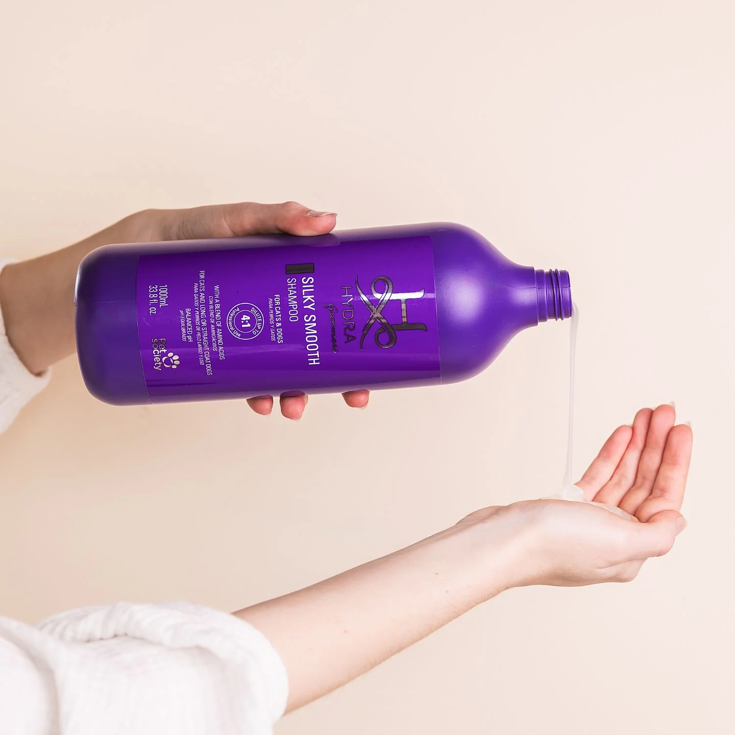 Hydra Groomers Silky Smooth Shampoo for Dogs & Cats (1 L) - Image 5