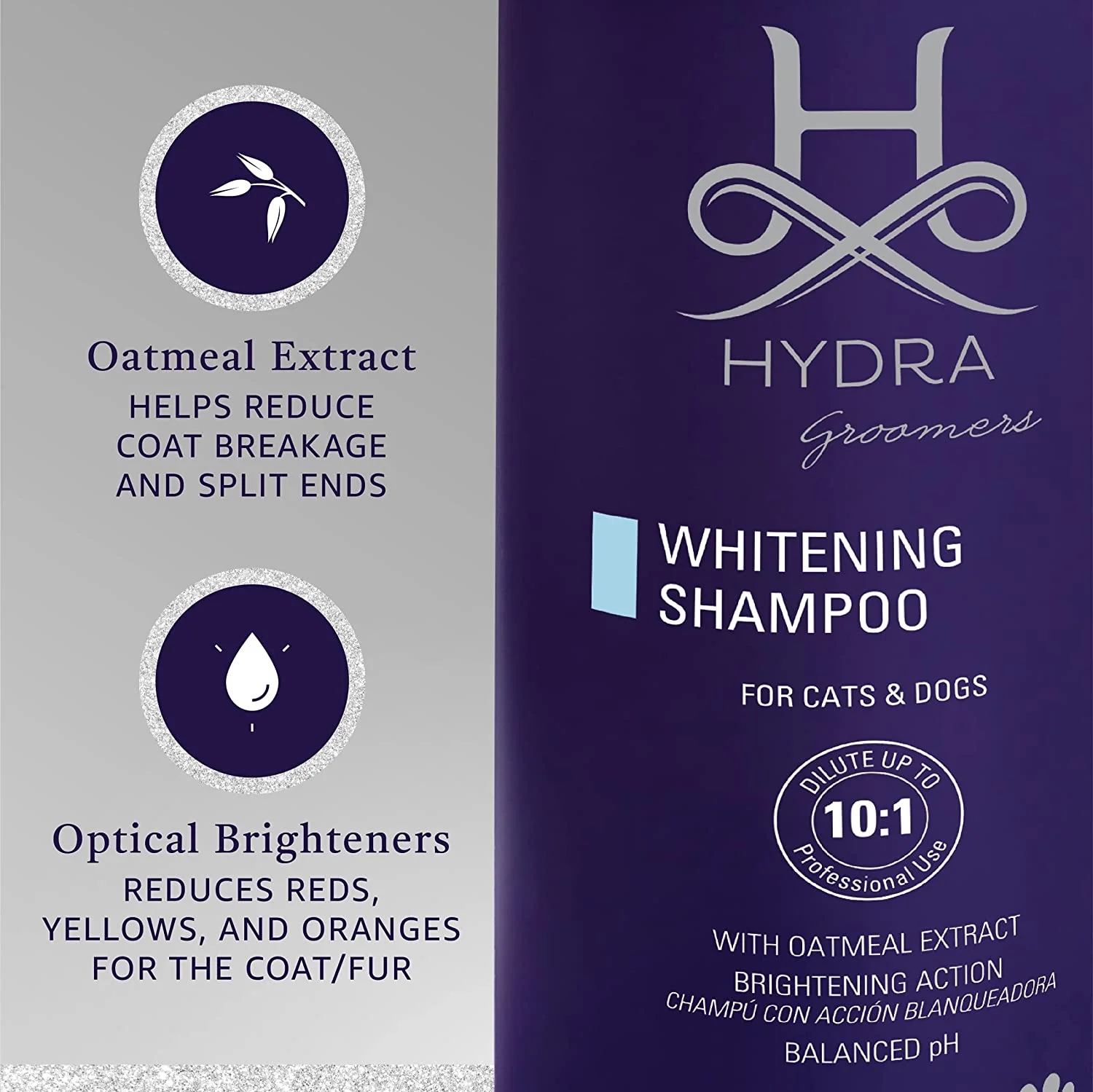 Hydra Groomers Whitening Shampoo for Dogs & Cats (1 L) - Image 4