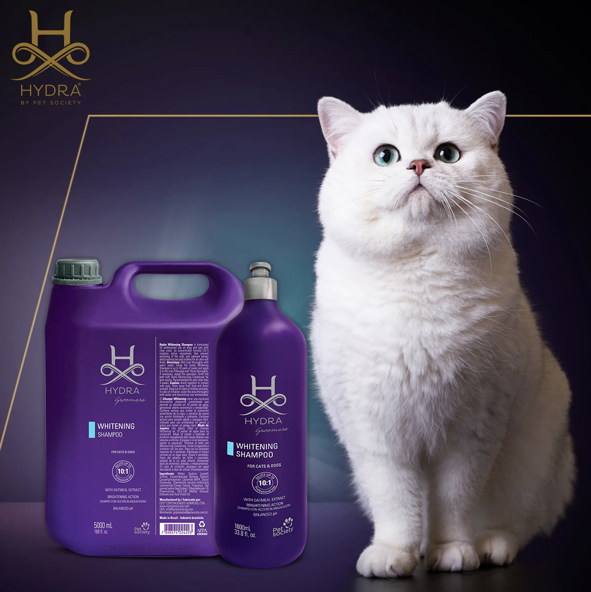 Hydra Groomers Whitening Shampoo for Dogs & Cats (5 L) - Image 6