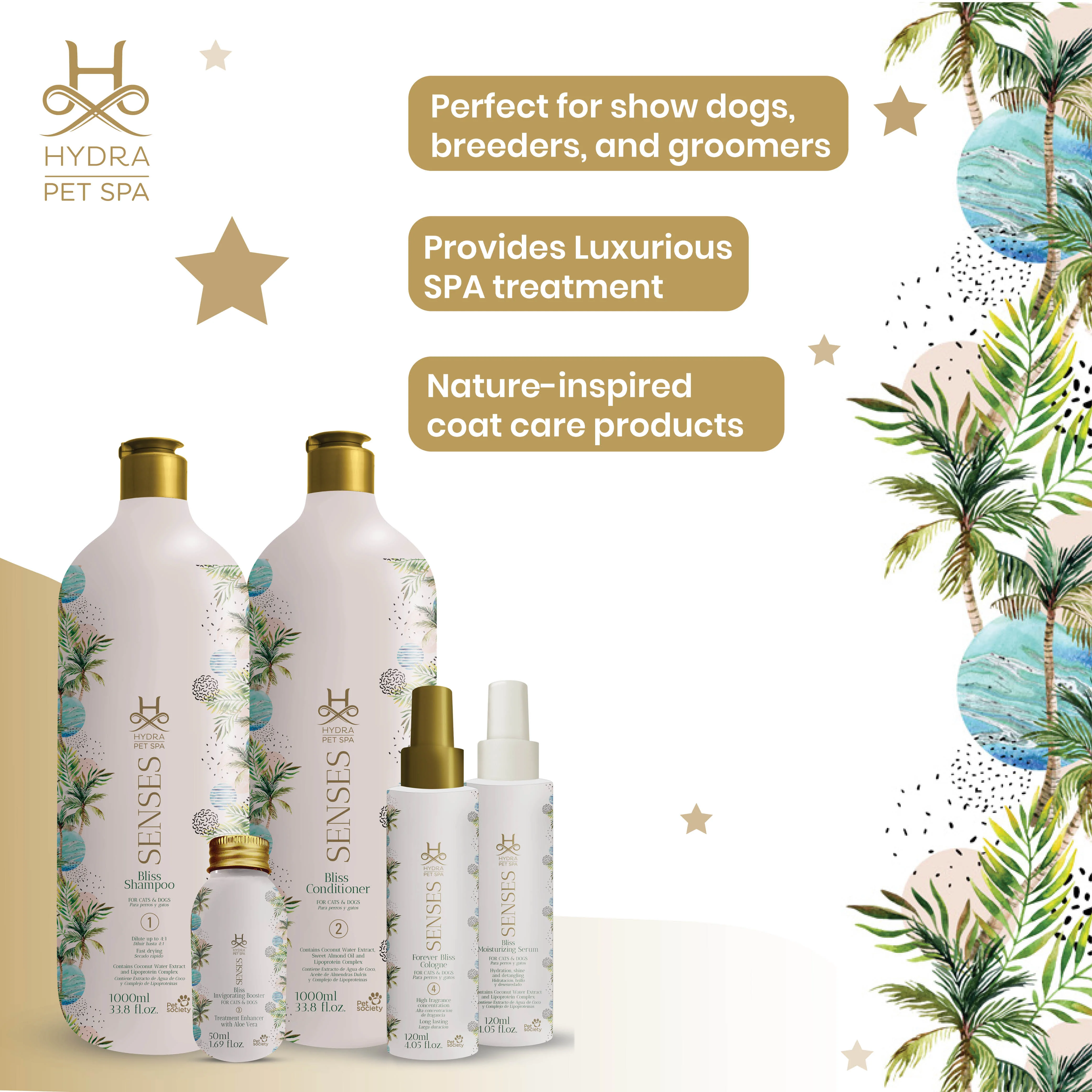 Hydra Spa Senses Bliss Pack of 5 - Dog Bathing Kit - Image 3