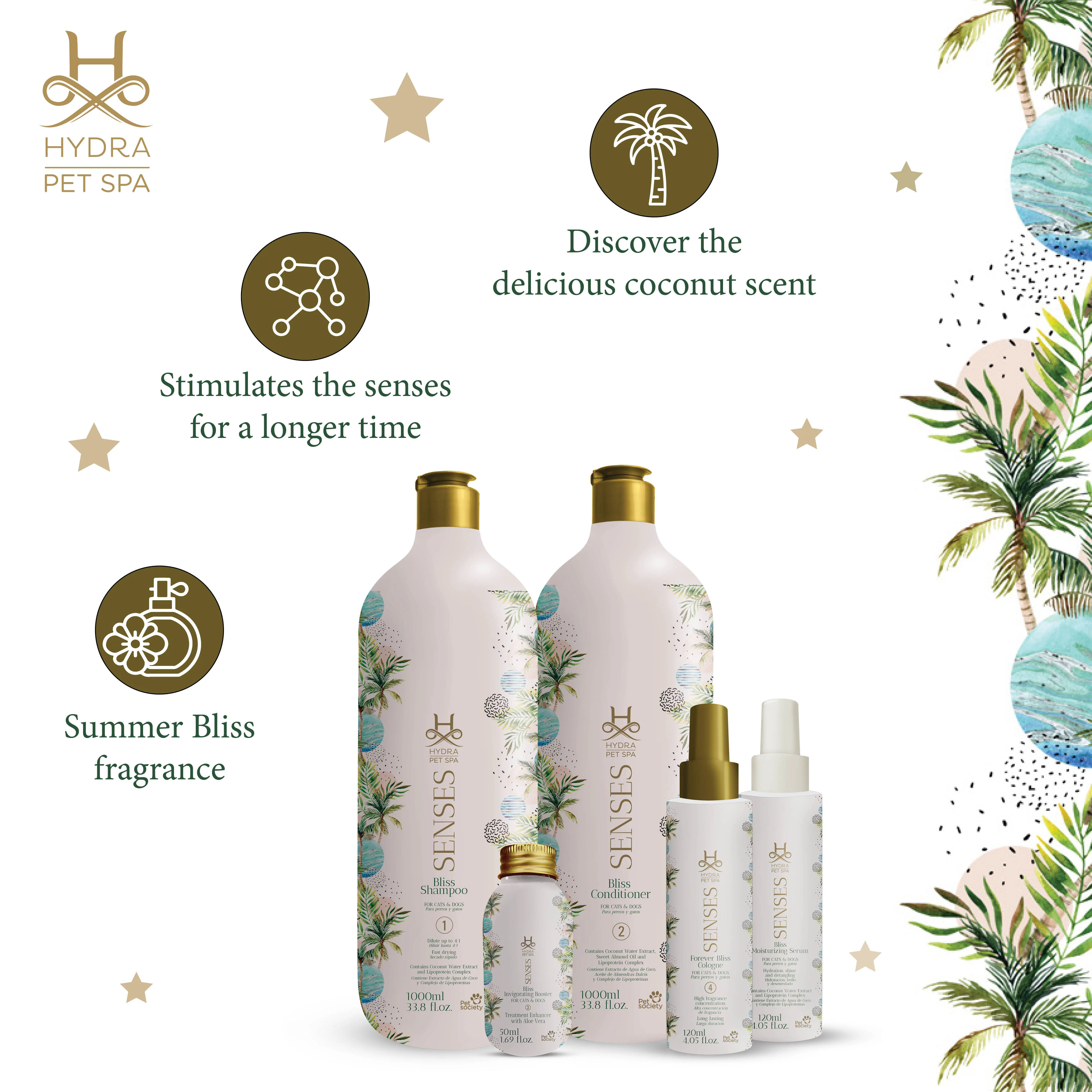 Hydra Spa Senses Bliss Pack of 5 - Dog Bathing Kit - Image 5