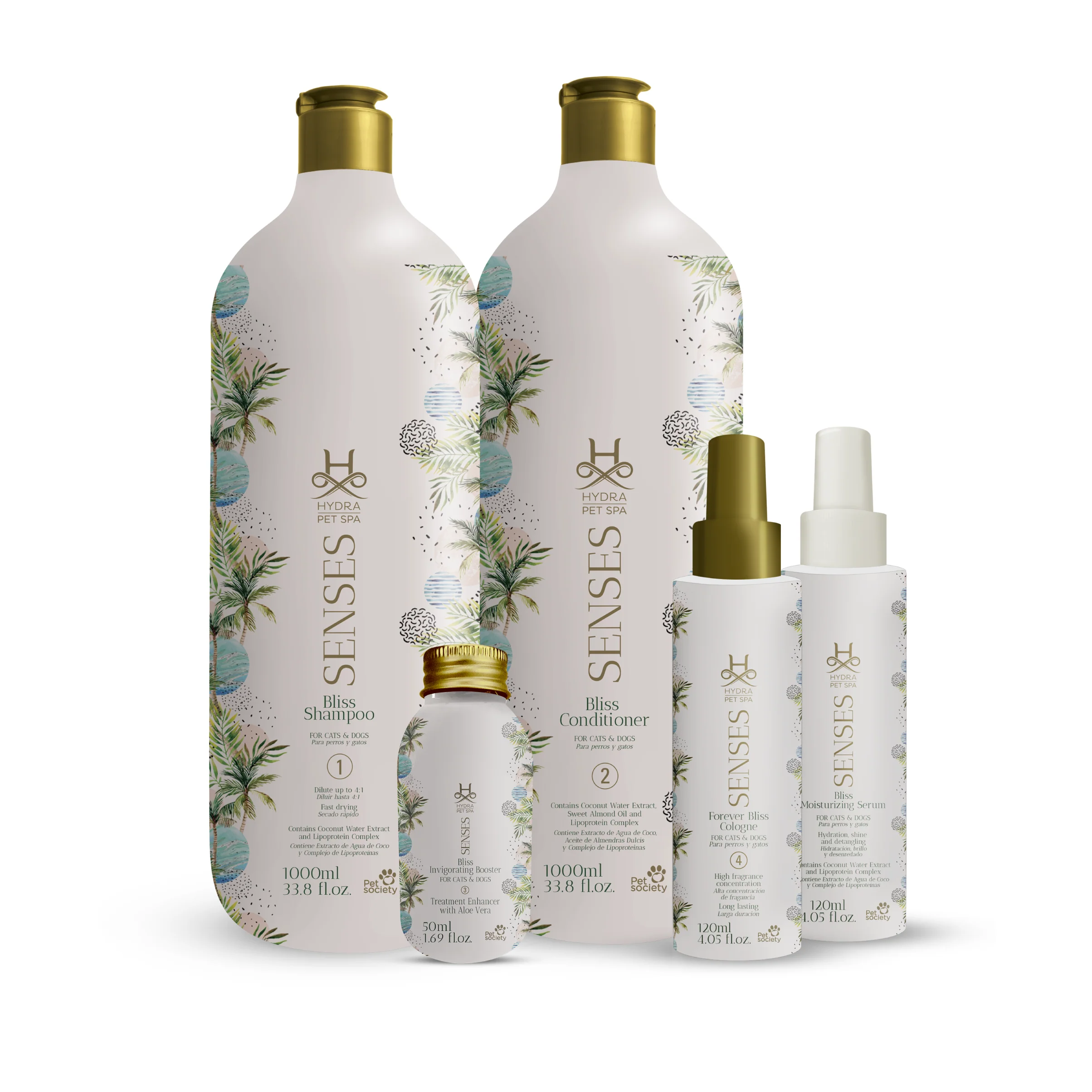 Hydra Spa Senses Bliss Pack of 5 - Dog Bathing Kit - Image 6