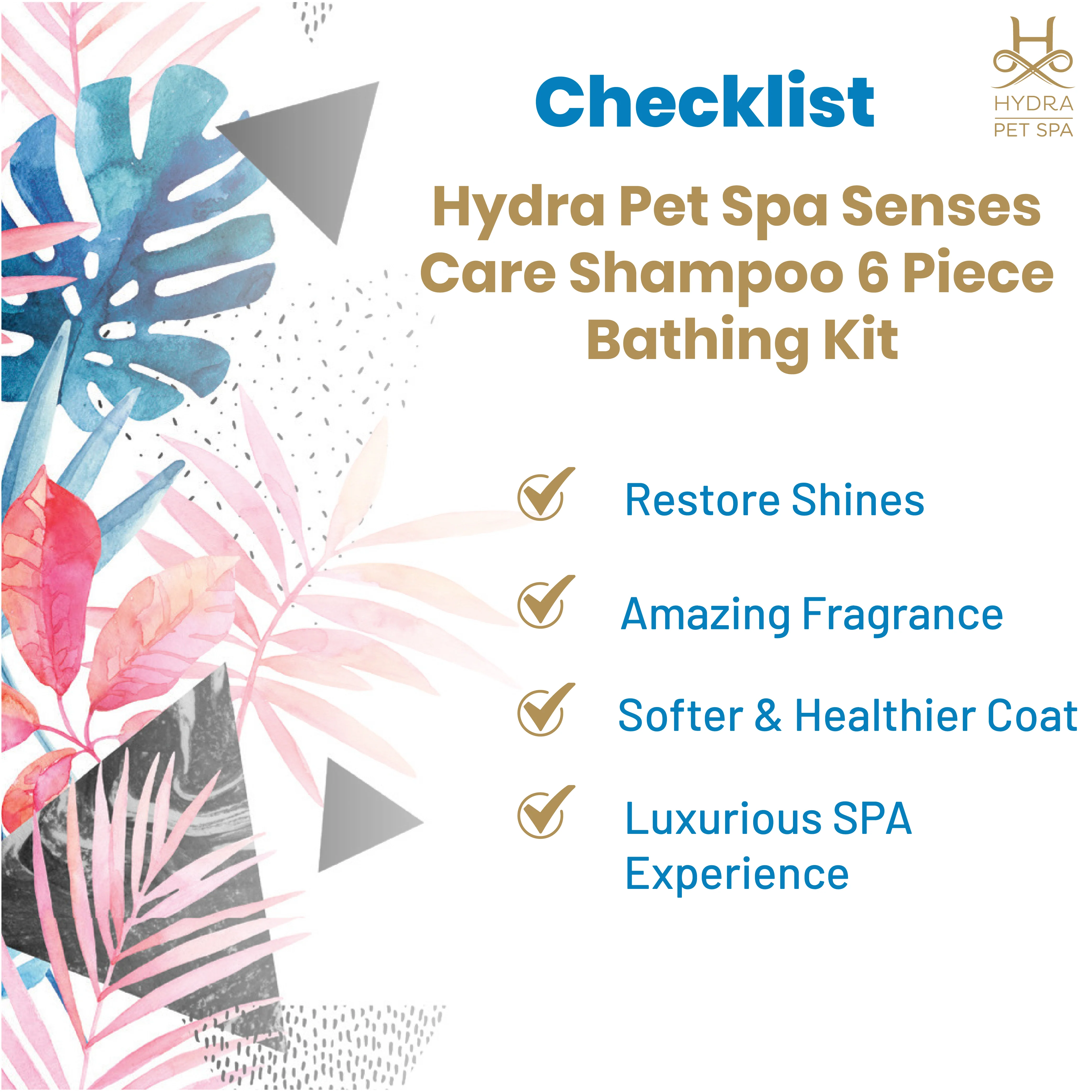 Hydra Spa Senses Care Pack of 6 - Dog Bathing Kit - Image 5