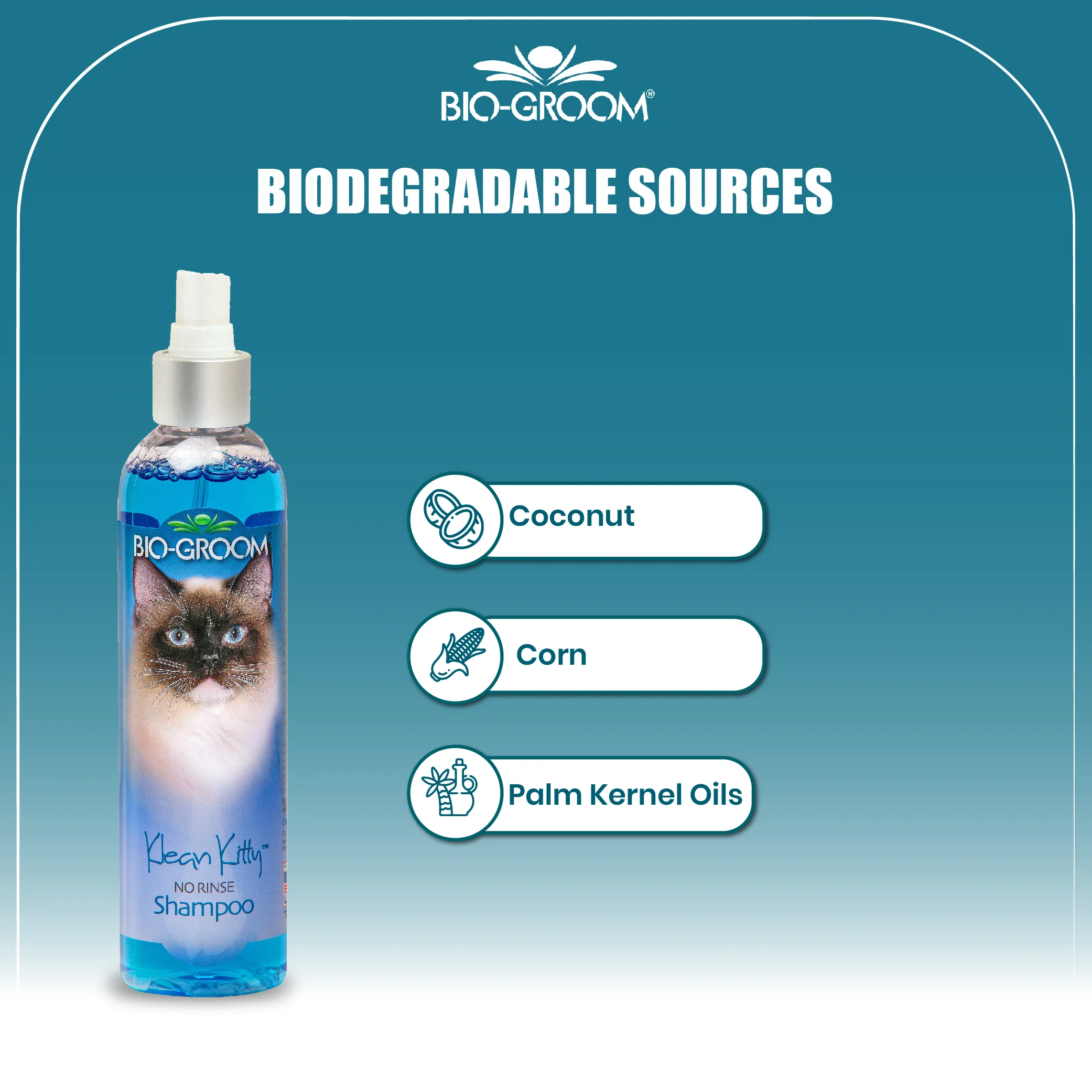 Bio-Groom Klean Kitty No Rinse Dry Shampoo For Cats (236 ML) - Image 7