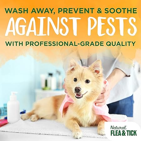 Tropiclean Natural Flea & Tick Shampoo Plus Soothing For Dogs, 3.8L - Image 5
