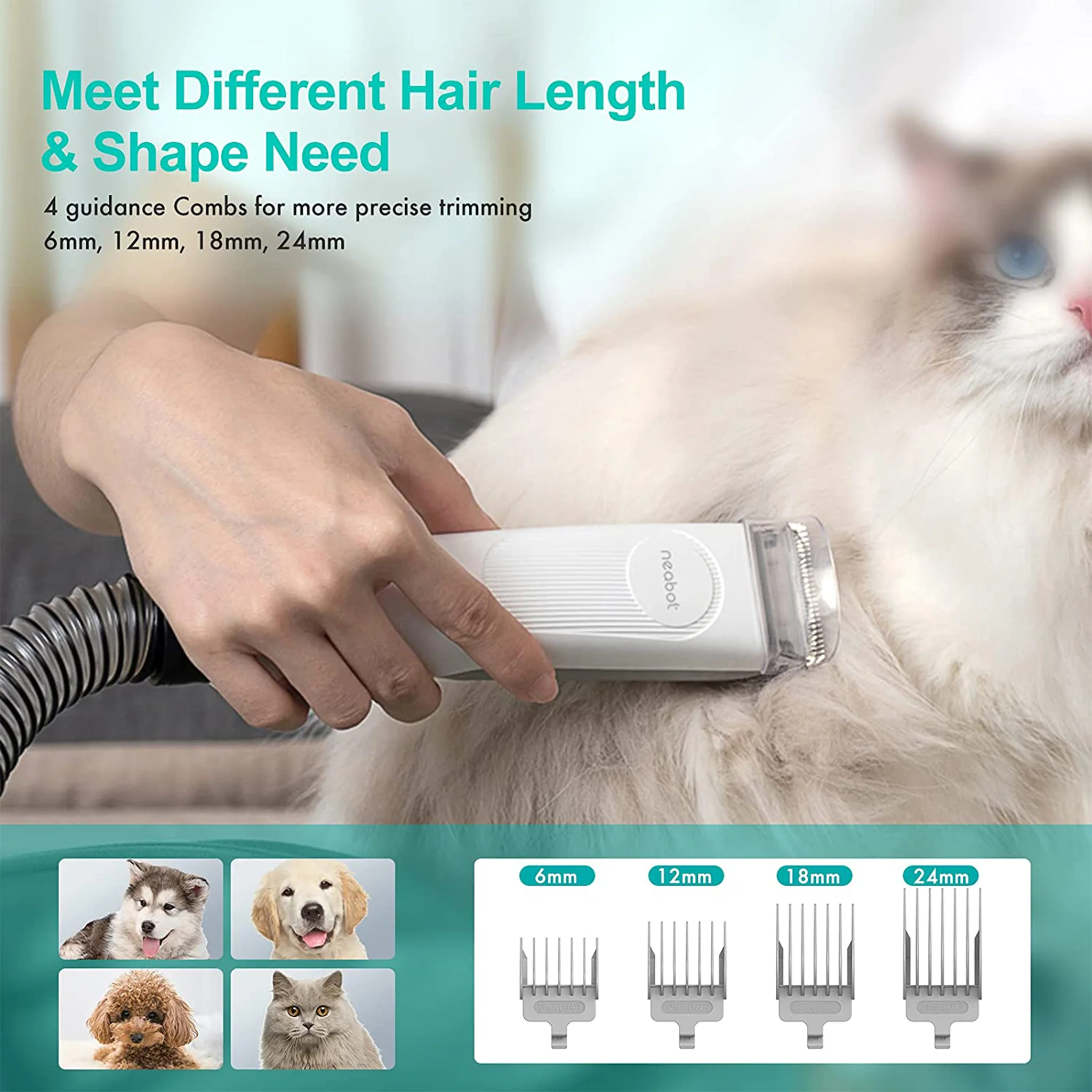 Neabot All-in-One Dog Grooming Kit - Image 6