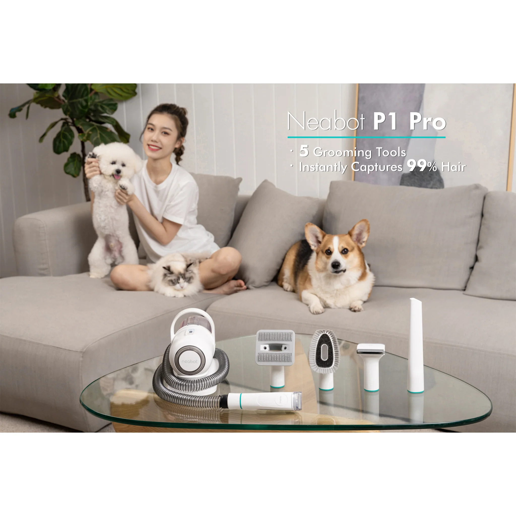 Neabot All-in-One Dog Grooming Kit - Image 9