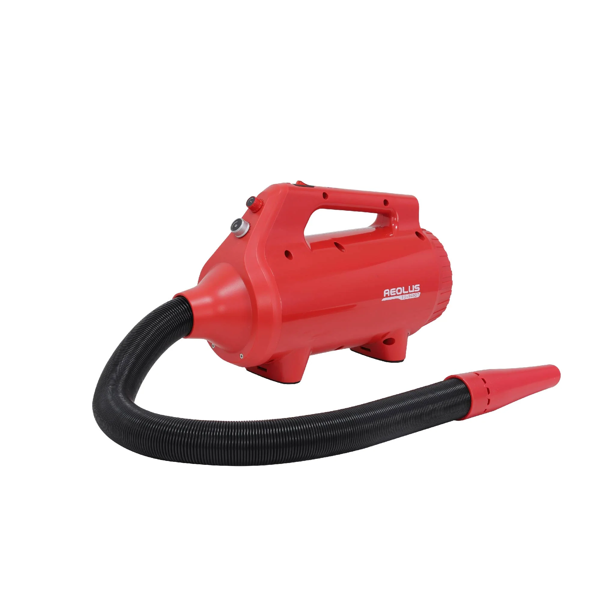 Aeolus Super Cyclone Single Motor Pet Hair Dryer (Red) - Image 3